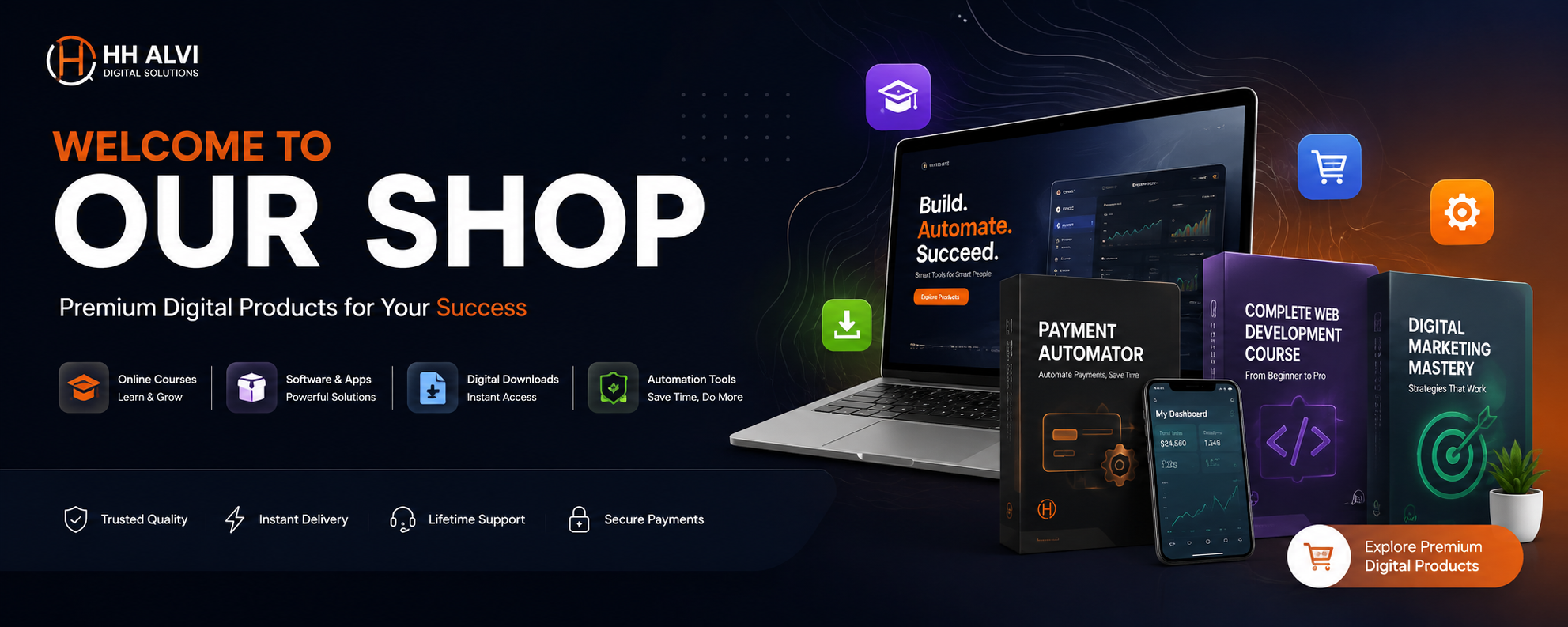 Haroon Alvi Digital Solutions — Our Shop